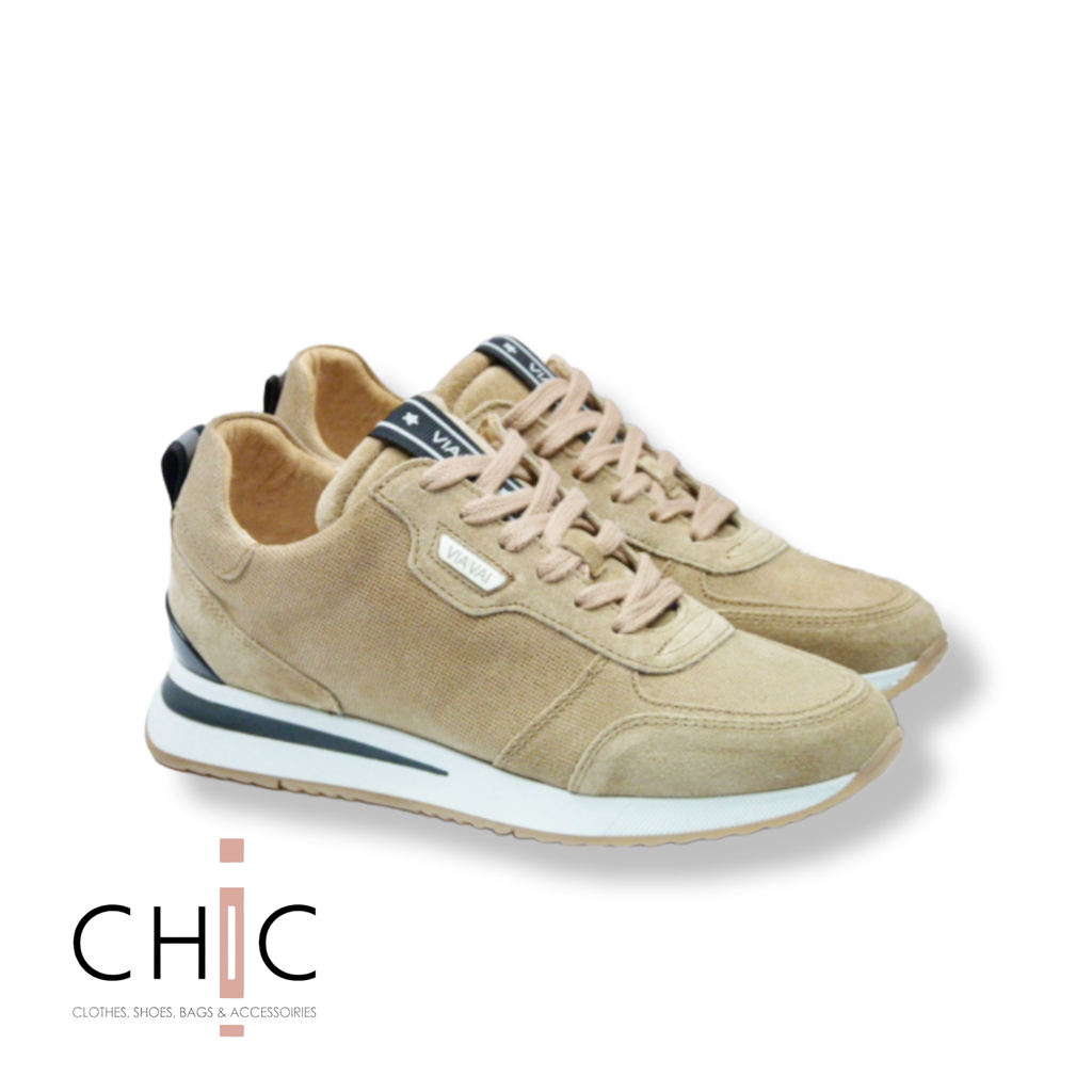 VIA VAI sneakers NORA beige - OUTLET