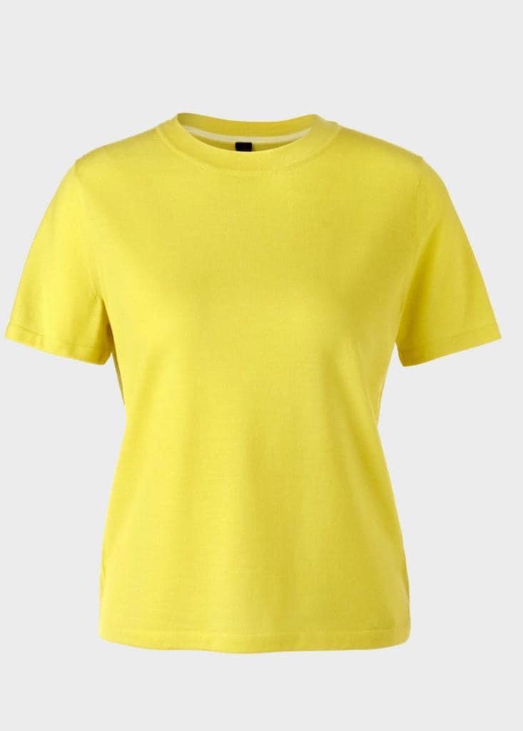 MARC CAIN t-shirt geel