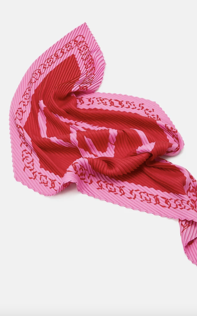 LIU JO sjaal PORTA foulard red tango