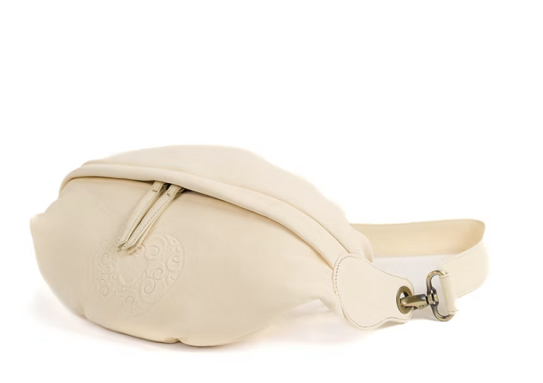 LA POMME handtas GIGI bumbag white