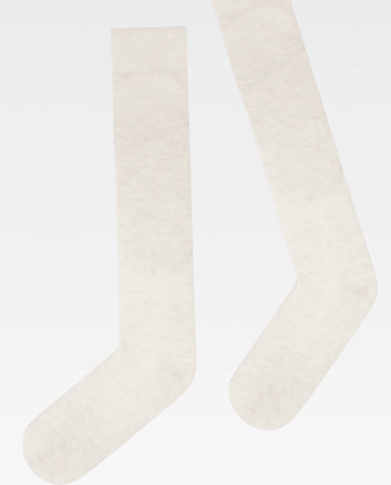 LE BOURGET kousen MODAL CACHEMIRE wit
