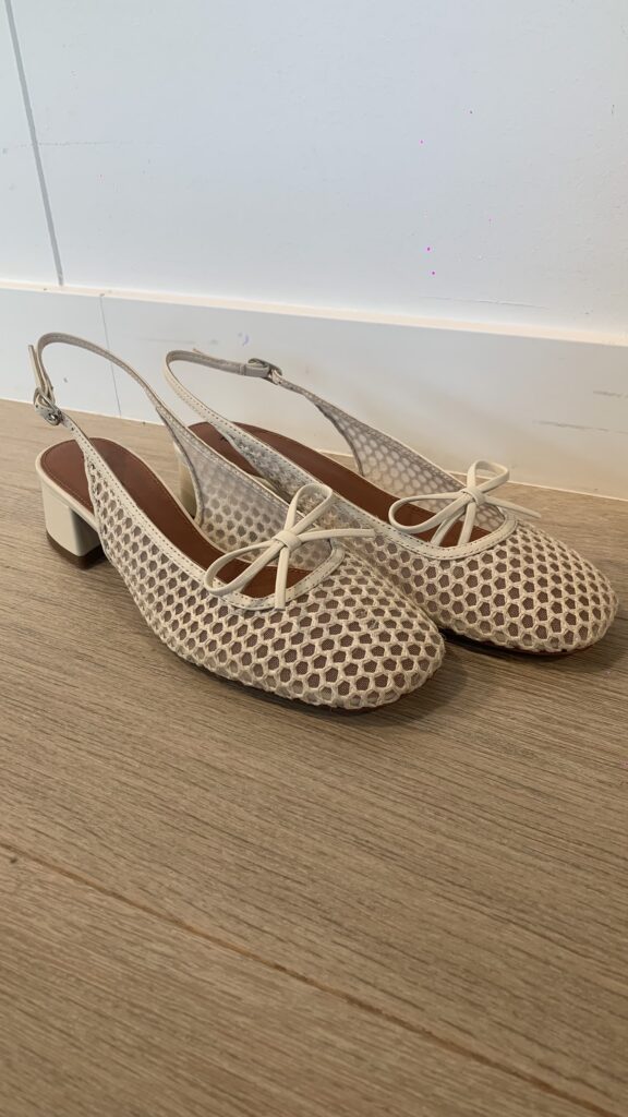 LOLACRUZ SLINGBACKS €235,-